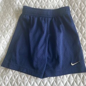 Navy blue Nike shorts